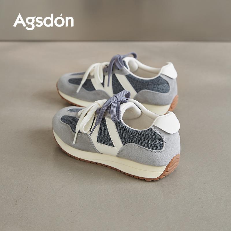 Augustine Ballet Training Shoes Women's 2025 New Autumn Retro Sports Forrest Gump Shoes Platform Student Casual Shoes