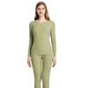 Mink Velvet Thermal Underwear Set: Quick-Warm Brushed Couple's Autumn Outfit for Men and Women - Thick and Cozy.