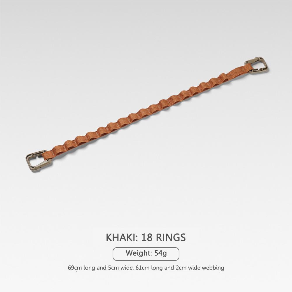 Outdoor Lanyard Hanger Camping Hanging Rope Campsite Garden Supplies Storage Strap Clothesline Tent Cup Hang Lamp Hang Buckle