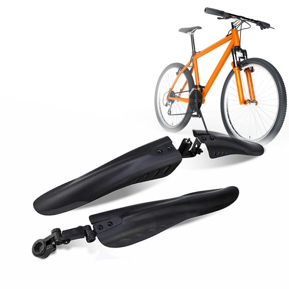 Ajustable Bike Mudguards 3‑part Bike Fenders for 24/26/27.5 Inch Wheels Bicycle Accessories