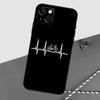 Cycling Bike Heartbeat Phone Case For iPhone 16 Pro Max 12 13 Mini 11 14 15 Pro Max XR 15 16 Plus 16e Back Cover
