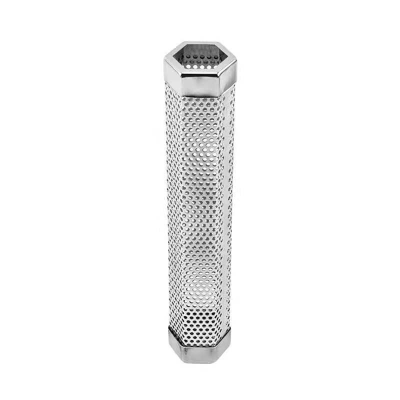304 Stainless Steel Mesh Tube for BBQ Spice Pellets Smoker
