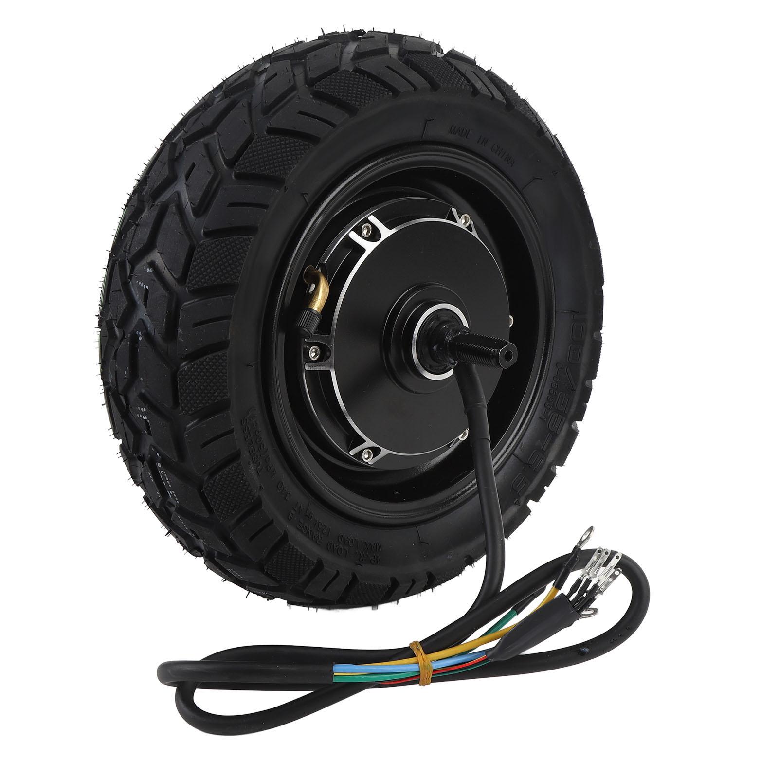 

11-дюймовый мотор-колесо 48-72 В 1500-2500 Вт высокой мощности, вакуумная шина из алюминиевого сплава для бесщеточного мотор-колеса Холла для