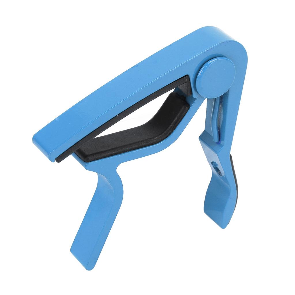Guitar Capo Strong Spring Scratch Resistant High Hardness Alloy Guitar Capo with 5 Picks
