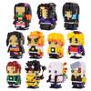 MOC Bricks Set Cartoon Movie BrickHeadsed Model DIY Action Figures Scene Building Blocks Kids Toys For Children Gift