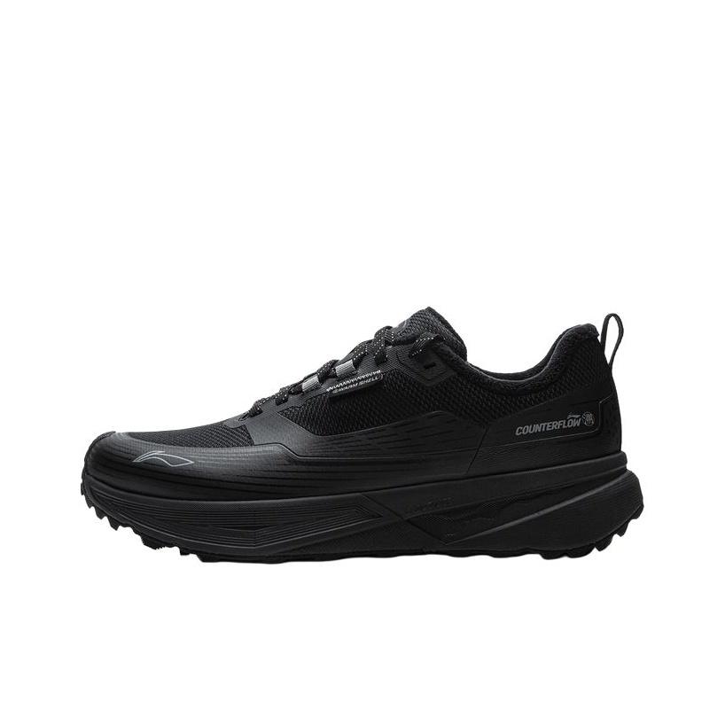 Li Ning Outdoor CF Fleece Comfortable Fashionable Simple Breathable Shock Absorbing Wear Resistant Low Top Hiking Shoes Unisex Hiking Shoes AHCV085-13