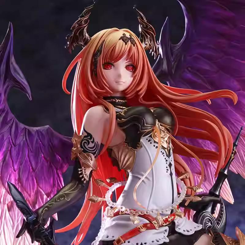 Pv369 Kotobukiya 1/8 Scale Rage Of Bahamut Dark Angel Olivier Reissue Anime Figure Collectible Figure Room Decorations Gift