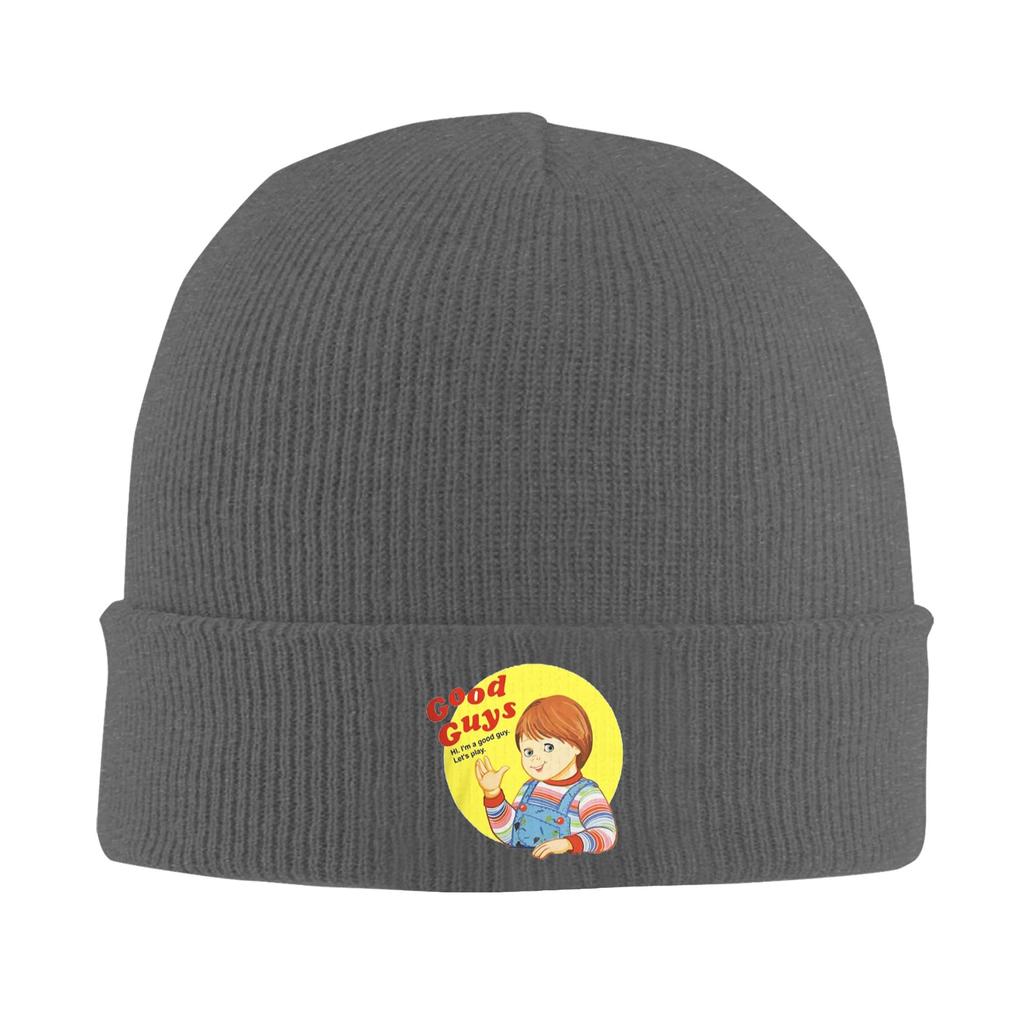 Good Guys Childs Play Chucky Doll Winter Skullies Beanies Hat Warm Autumn Knitted Hats Bonnet Caps for Women Unisex