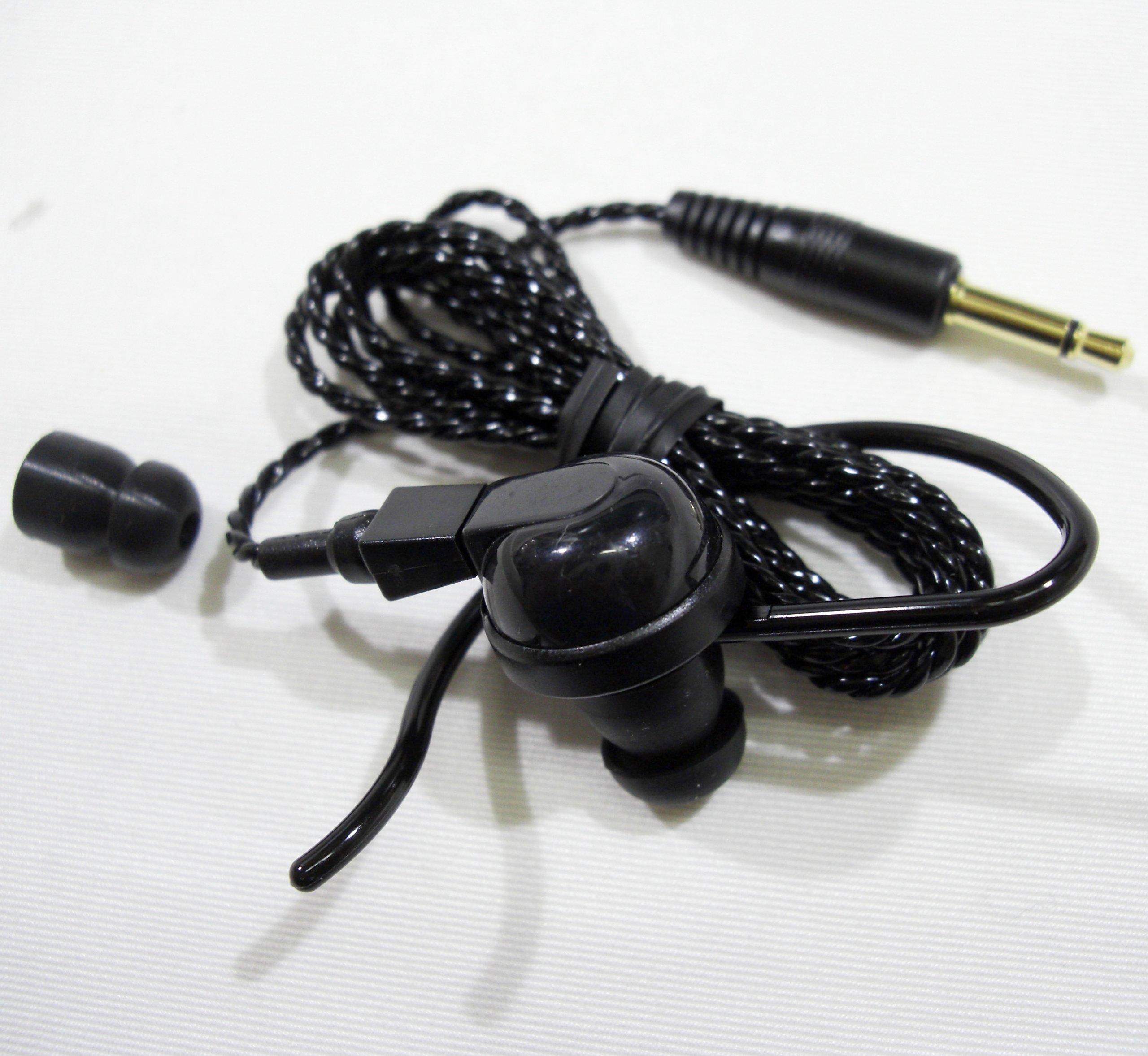 

Наушники Icom черные длинный кабель 3.5 SP-16BW чёрный