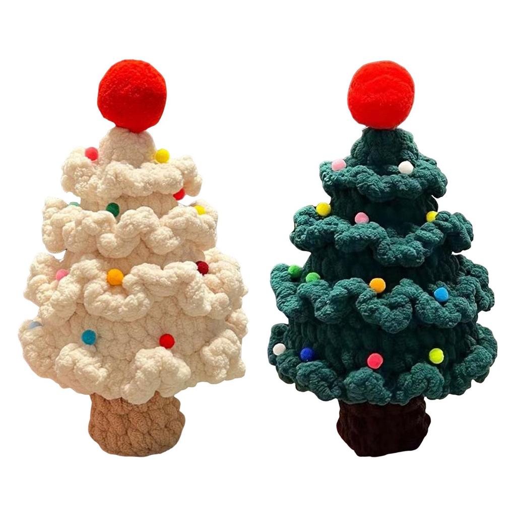 Hand Crocheted Christmas , Figurine, Handmade, for Desk, Party, Office, Festival, Indoor