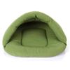 WOYYHO Kennels for Household Pets Winter Warm Fleece Cat Sleeping Bags Puppy Small Dog Bed with Cushion Pet House