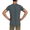 adidas T Shirts Men's Green Crew Neck Moderate Straight Fit DX2144