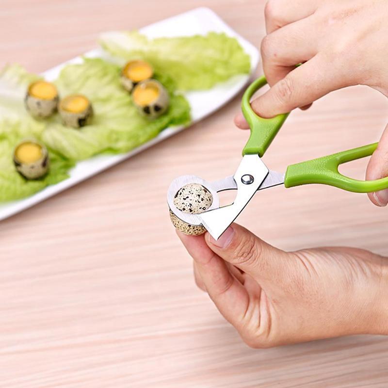 Pigeon Quail Egg Scissor Bird Cutter Opener Egg Slicers Kitchen Tool Clipper
