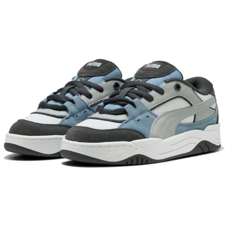 Puma 180 Comfortable Versatile Balance Low-Top Skate Shoes Unisex Sneaker Gray White Blue 389267-33