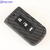 Jingyuqin Carbon Silikon Auto Schlüsselhülle Abdeckung 3T Smart Key Für Mitsubishi Outlander 2016 Lancer 10 Pajero Sport ASX L200