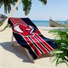 Cleveland Indians Print Beach Towel, Large Soft Quick Dry Towel for Beach Camping Swimming