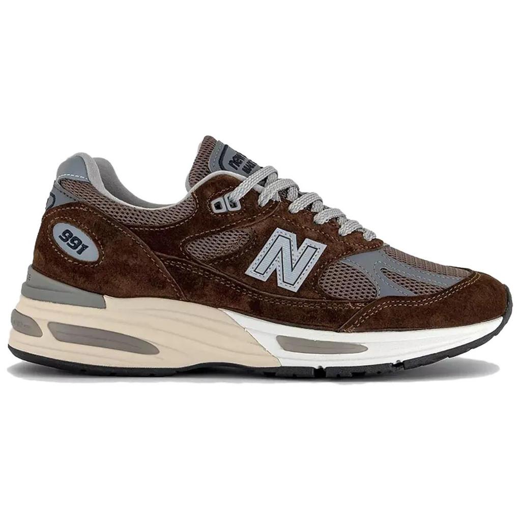 New Balance 991v2 Made in England Brown Grey Men Sneakers U991BG2