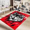 1pc Wolf Red Carpet, Office Rug Outdoor Mat Home Decor Area Carpet Festival