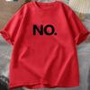 No Funny T-Shirt Summer Women's Tracksuit Round-neck Short-sleeved Tops Casual Sportswear Vintage