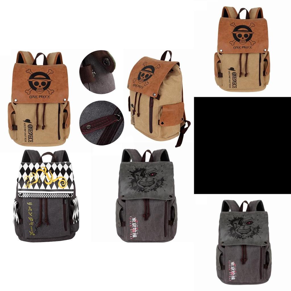 Zaino Tokyo Revengers One Piece Grande Capacità Coulisse Borsa Casual da Viaggio