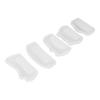 5 Pcs Comb Silicone Molds Elastic Soft Transparent Decoration Silicone Moulds for Making Combs DIY Crafts