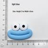 Medium Cartoon Sausage Lips Eye Patches & DIY Storage Box for Hair Accessories, Phone Case, Crocs Decorations