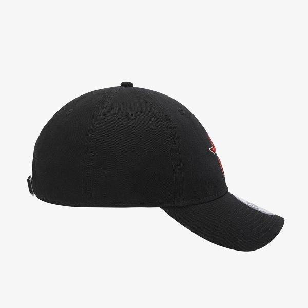 New Era Black Unstructured Ballcap Houston Astros Cooperstown