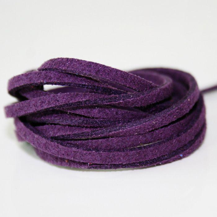 4 Meters Long 3mm Wide Korean Fleece Rope Deerskin Strap Suede Gift Box Decorative Ribbon Imitation Leather Rope DIY Jewelry