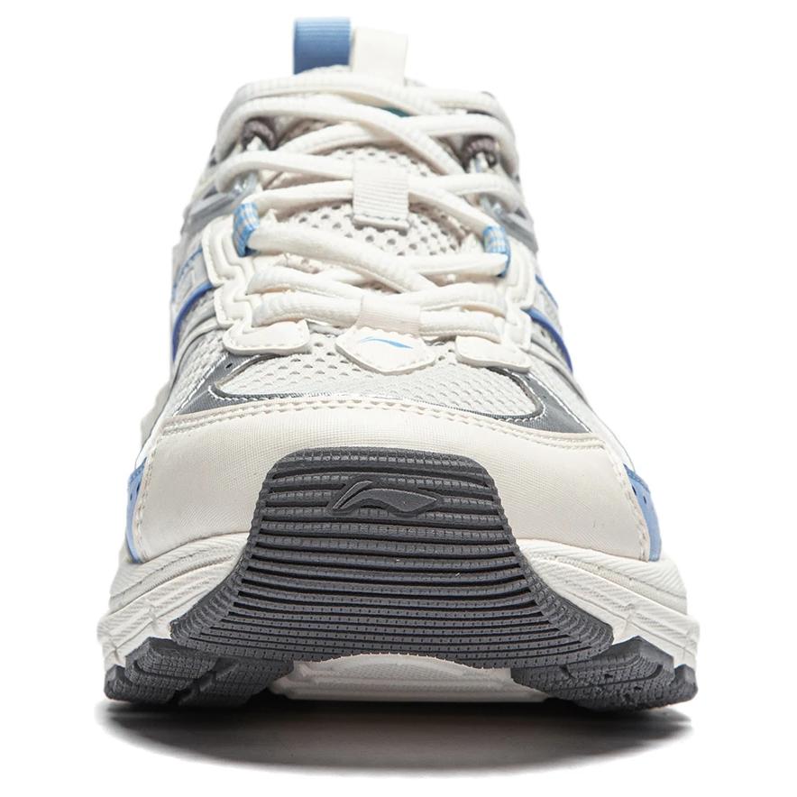 Li Ning 92 Cici Comfortable Versatile Classic Slip Resistant Durable Rebound Low Top Lifestyle Casual Shoes Women Sneaker White Silver Blue AGCU034-12