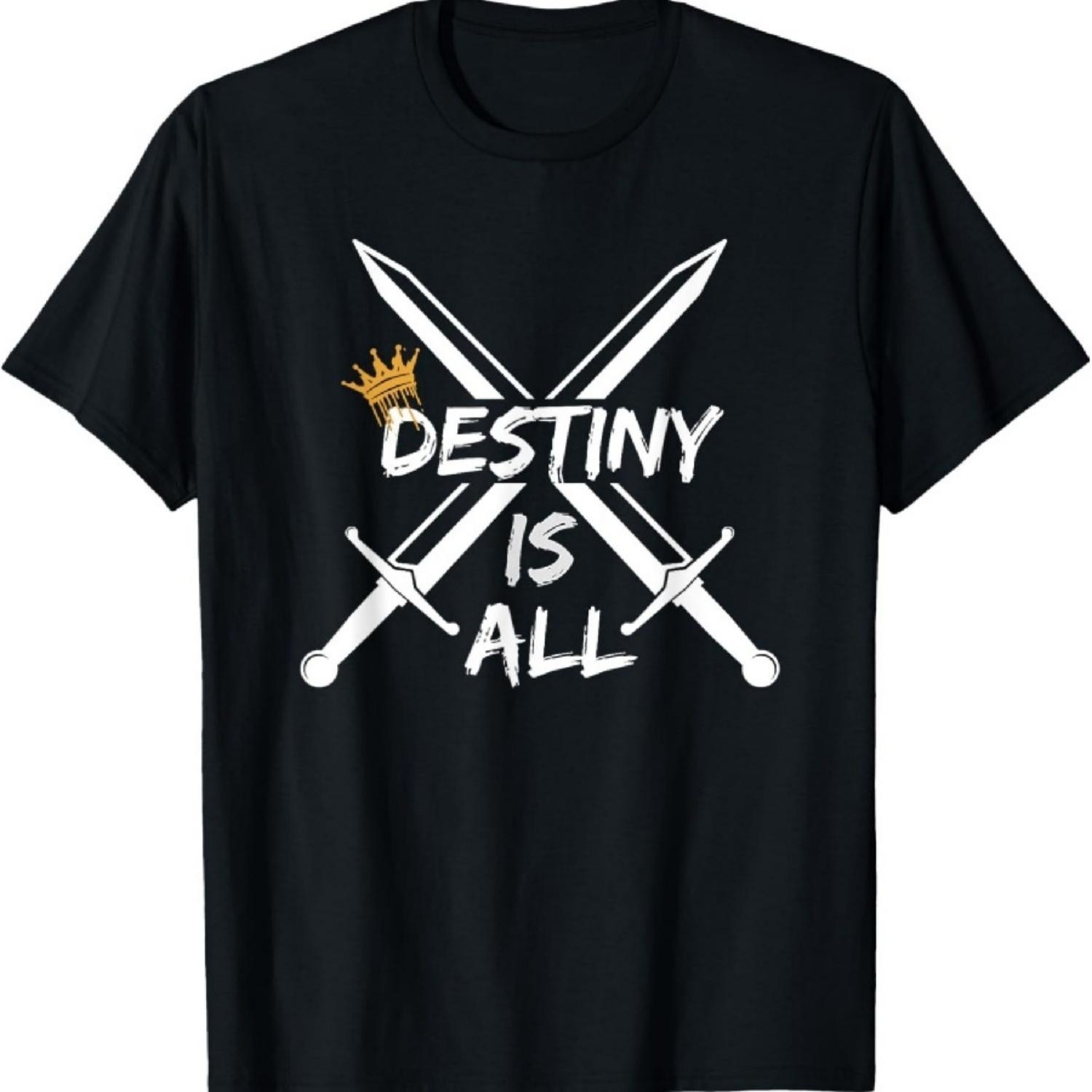 

Destiny Is All Tee T-Shirt XXXXXL чорний