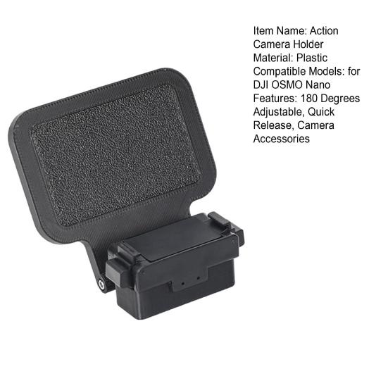 Magnetic Action Camera Mount Stand for DJI OSMO 360 180 Degrees Adjustable Sports Camera