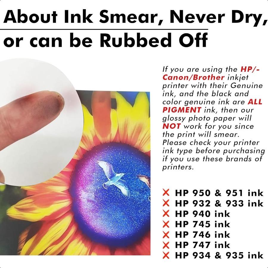 

Глянцевая фотобумага для струйной печати Koala 8,5X11 дюймов 48 фунтов 100 листов Профессиональная глянцевая фотобумага Совместима со струйными принтерами United States