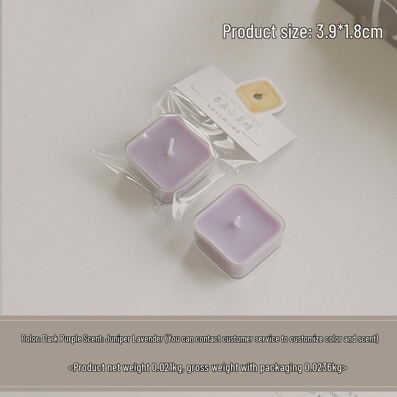 Colorful Heart-Shaped Scented Tealight Candles for Aromatherapy and Celebrations