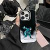 Custodia per Telefono Macklin Celebrini San Jose Sharks per iPhone 17,16,15,14,13,12,Pro MAX Nera Opaca Cover Antiurto