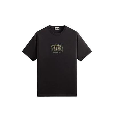 Kith Para The Matrix The Matrix Has You Camiseta Preta Tops Masculinos KHM035057-001