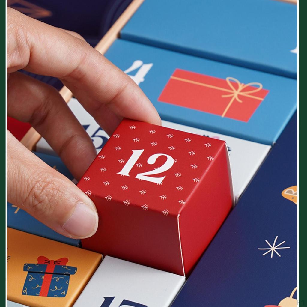 Adventskalender Bokser Tom Gave til Barn Gaver Selskap Gave