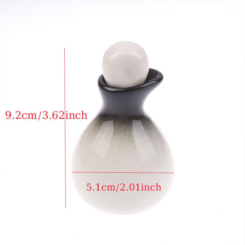 60ml Prázdná lahvička na esenciální oleje Kosmetický salon Vonná lahvička Dekorace Keramická láhev na aromaterapii Kosmetická nádobka Domácí dekorace