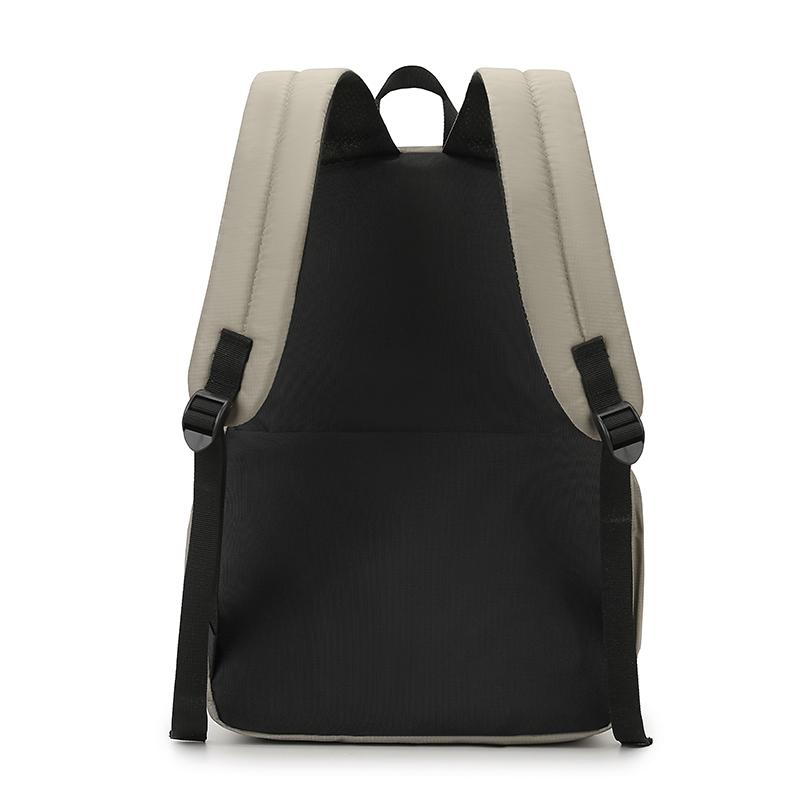 Unisex Large Capacity Backpack Lightweight Wear-resistant Oxford Travel Bag