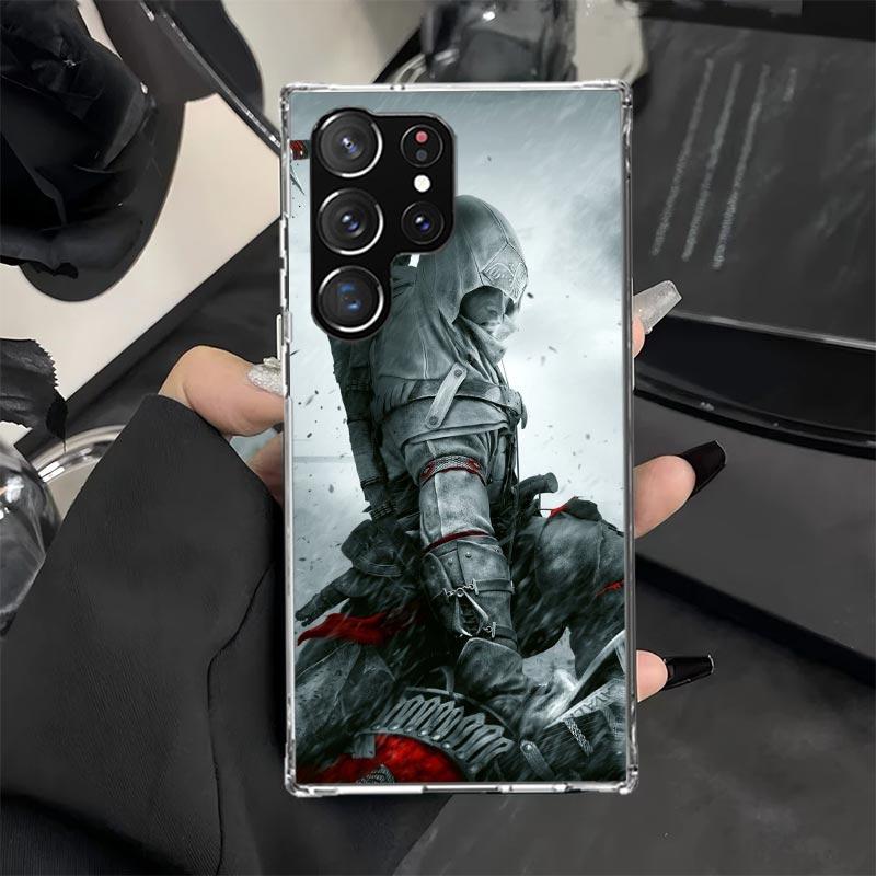 A-Assassins Game Creed Phone Case for Samsung Galaxy S25 S24 Ultra S23 S22 S20 FE S10 Plus S9 + Lite Soft Print Cover Coque
