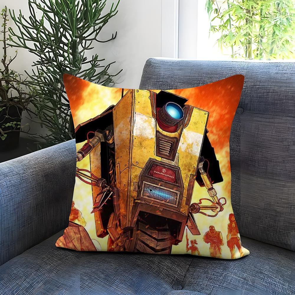 Game B-BorderlandsS Cushion Cover Comfortable Reversible Pillow Cover Ideal for Car Sofa Bedroom & Beyond