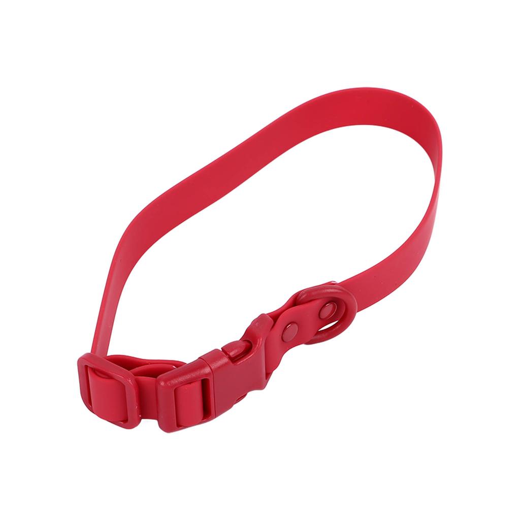 Verstellbares Hundehalsband Wasserdicht Rostfrei Leicht zu Reinigen Weich Flexibel Bequem PVC Hundehalsband für Hunde Katzen Haustiere