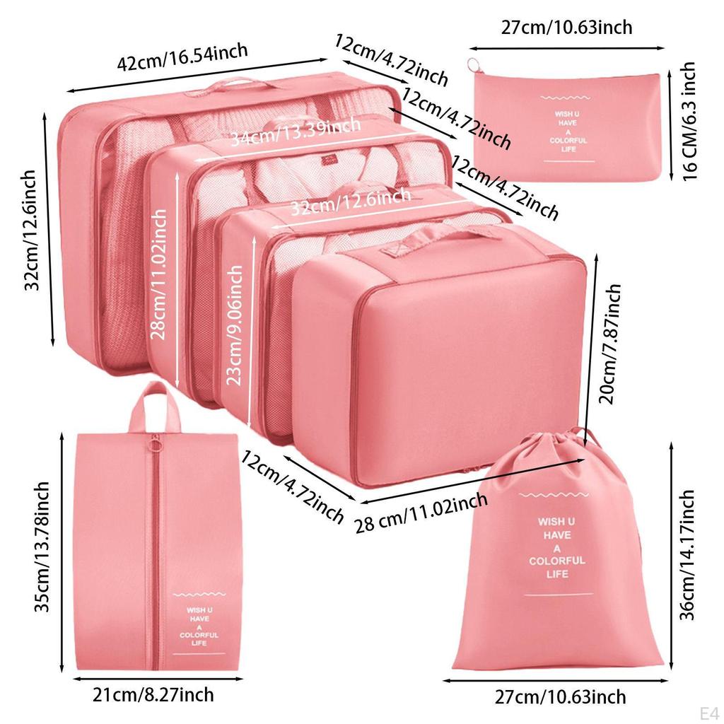 7 Lightweight Pouches for Travel Organization and Clothing Storage