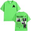Rapper MALUMA Album Grafik T-Shirt Unisex Hip Hop Mode Retro Kurzarm T-Shirt 100% Baumwolle Oversized T-Shirt Streetwear