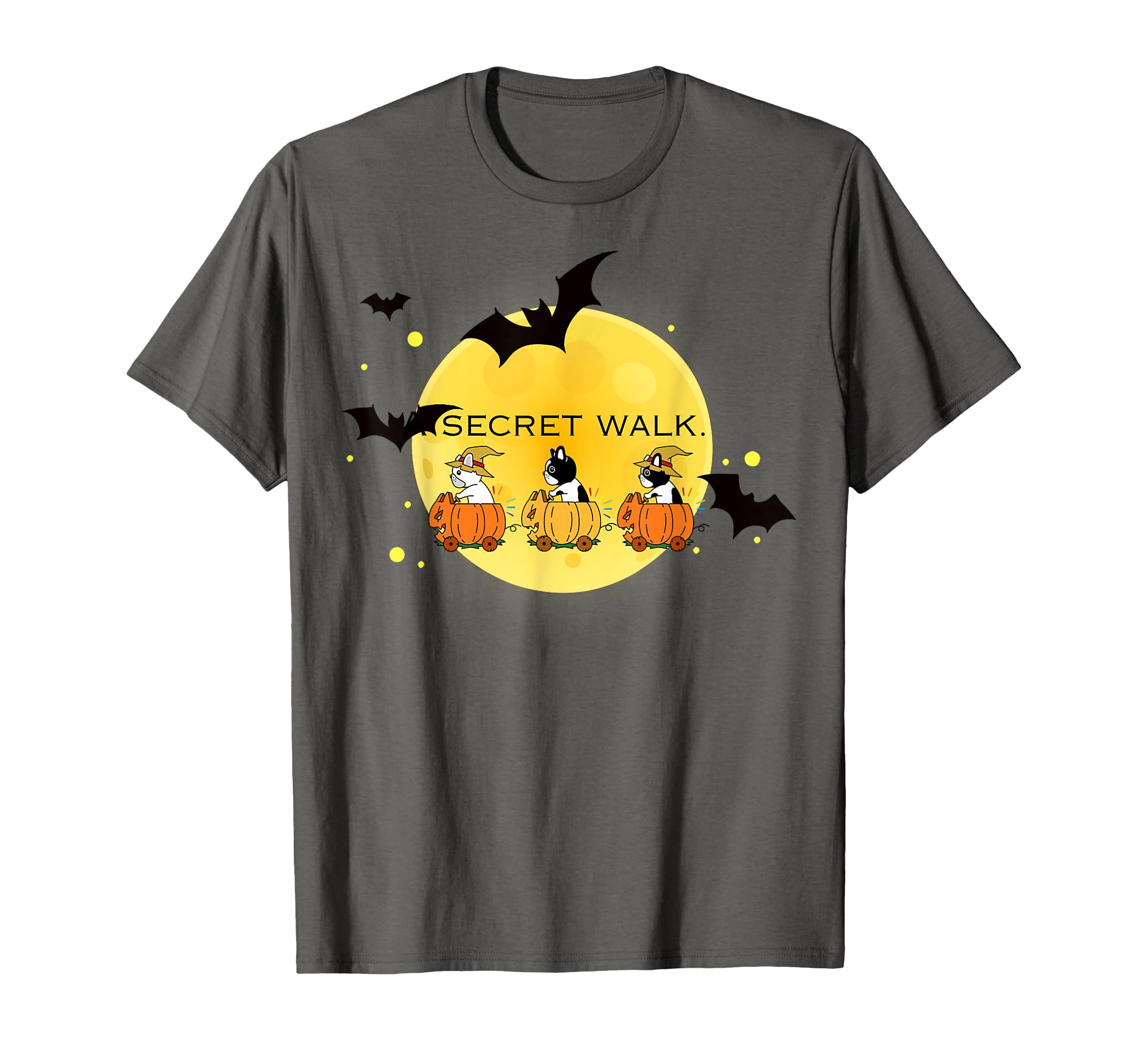 

Halloween Rainbow Dog Walking T-Shirt, Stylish and Cute, Perfect for Parties, Events, and Kids