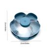 with Lid Divided Serving Tray Rotating Design Spinning Compartment Platter  for Snacks