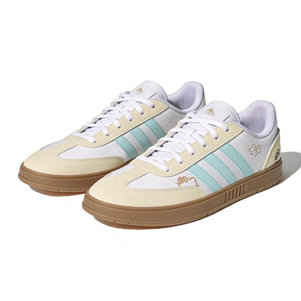 Adidas Gradas Maris Sal Bubbles, Mint Milk Candies Abrasion Resistant Slip Resistant Low top Skateboard Shoes Unisex IE9044(Team528-)