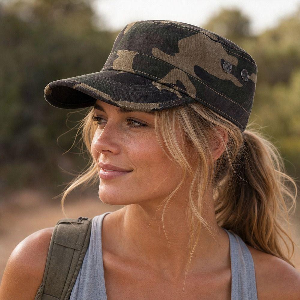 Casual Fishing Hat Cotton Sun Hat Fashion Baseball Cap Men Women