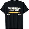 The Original Computer Funny Sarcastic Programmer Pencil Gift TShirt Custom Printed Graphic T Shirts Mens Clothing Camiseta