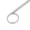2PCS Metal Trumpet Slide Finger Ring Silver Metal Finger Pull Slide  For Trumpet