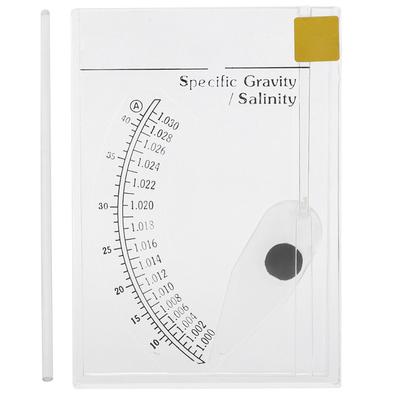 Accurate Sea Hydrometer Saltwater Salinity Meter Specific Gravity Test for Aquarium Fish Tank(HD T